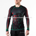 rashguard à manches longues pour hommes et femmes super man